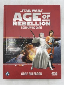 Star Wars Age Of Rebellion Juego de rol Libro de reglas básico 1ª edición Tapa dura - Imagen 1 de 19