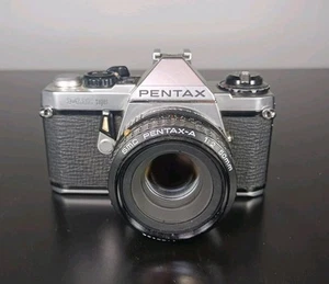 Pentax ME Super SE 35mm SLR Film Camera SMC Pentax-A F/1.7 50mm Lens - Untested - Picture 1 of 10
