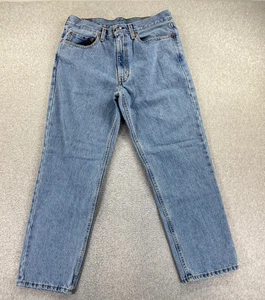 Levi's 550 Jeans Herren 34x30 blau helle Waschung Relaxed Fit gerades Bein klassisch - Bild 1 von 11