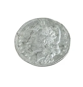 1896 BRYAN MONEY LIBERTY HEAD / 16 TO 1 NIT EAGLE 3.5” Coin. #1 - Picture 1 of 2