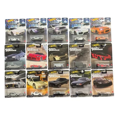 Juegos de 5 autos Hot Wheels Premium Car Culture Fast & Furious - ¡Lote de 3 juegos! Foto 1 de 4