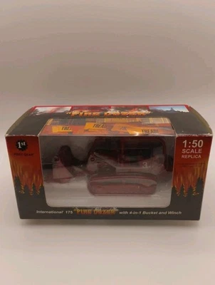 First Gear International 175 "Fire Dozer" 1:50 Diecast Modelo Escala Réplica Foto 1 de 4