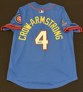 Pete Crow Armstrong Signed Authentic 2025 All Star Jersey Auto Cubs PSA COA - Picture 1 of 6