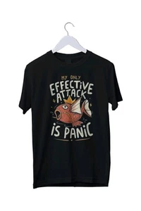 Effective Attack Is Panic Vintage, Grafik Herren Unisex T-Shirt S M L XL 2 3 4 XL - Bild 1 von 9