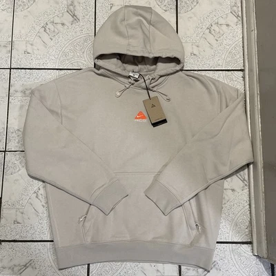 Nueva sudadera con capucha polar Nike ACG Therma-FIT marrón claro para hombre talla mediana DH3087-104 Foto 1 de 4