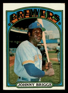1972 Topps Johnny Briggs  Milwaukee Brewers #197 VG-EX Vintage - Picture 1 of 2