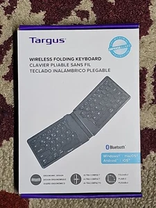 Targus Wireless Bluetooth Antimicrobial Folding Keyboard - Picture 1 of 8