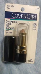 VTG Covergirl Lipstick Continuous Color Spice It Up 380 New NOS Discontinued - Picture 1 of 4