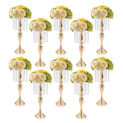 10* Flower Vase Flower Holders Stand Centerpieces for Wedding Dining Table Decor - Image 1 of 4