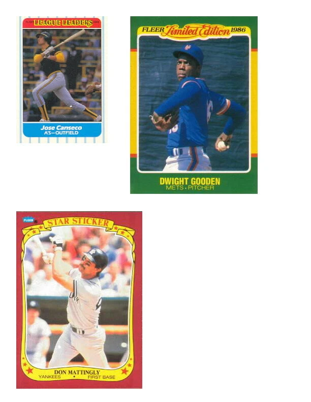1986 Fleer Baseball League Leaders/Limited Edition/Star Stickers 1-132 You Pick! - Image 1 of 1
