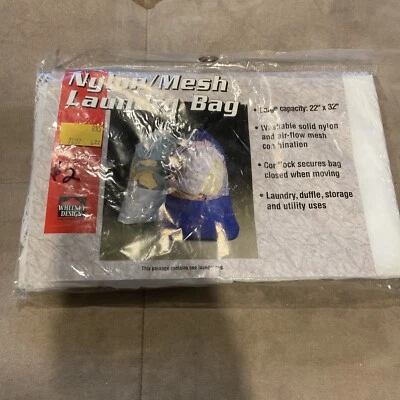 Nylon Mesh Laundry Bag Household Essentials Large 22”x32” - Image 1 of 3