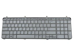 HP PAVILION DV7-2000 DV7-2100 LAPTOP US ENGLISH KEYBOARD WHITE 532795-001 - Picture 1 of 2