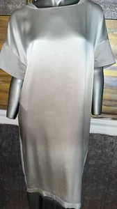 T-Shirt-Kleid Lafayette 148 NY Ombre Beige Mischgewebe Neu - Bild 1 von 9