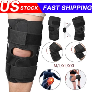 Klapp Kniebandage Kompressionshülse Gelenkstütze offen Patella Stabilisator Bandage - Bild 1 von 14