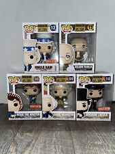 Funko Pop! Icons-American History collection lot 08-13 valuted/target exclusive
