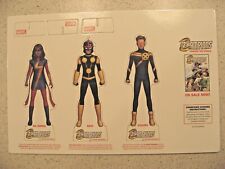 Marvel Champions Change the World Champions Standees - Ms. Marvel Nova Cyclops