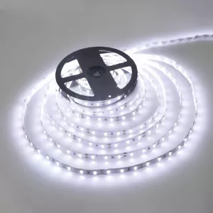 LED Strip 5050 5630 2835 RGB light 12V SMD 5M Flexible Decoration 300 LED Ribbon - Picture 1 of 7