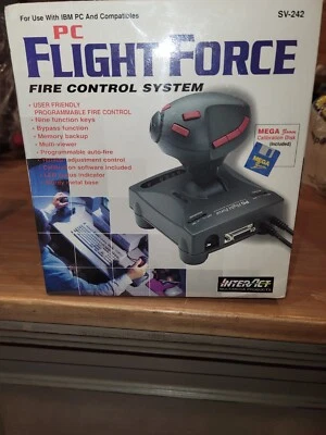 PC Flight Force Fire Control System SV-242 IBM PC Computer.  New sealed. - Image 1 of 4