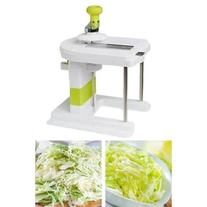 Cabbage Chopper Easy to Use Hand Crank Lettuce Shredder Sauerkraut Cutter Rotary - Picture 1 of 10
