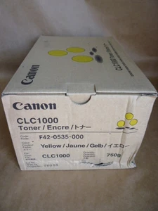 Cartucho de tóner amarillo Canon CLC 1000 (1440A001AA/F42-0535-000) - Imagen 1 de 1