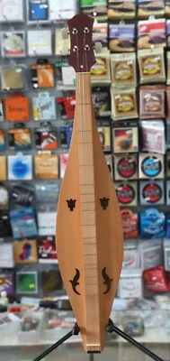 4 strings Appalachian Dulcimer, Mountain Dulcimer, Hora, Romania + soft case - Image 1 of 4