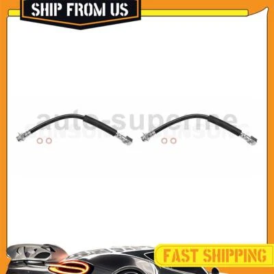 For 1991 Pontiac Grand Prix 2.3L 2x Brake Hose Line Rear Foto 1 de 4