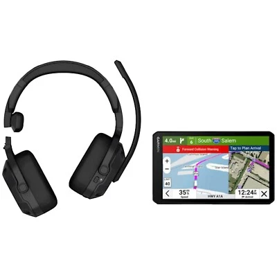 Garmin 010-02927-00 dēzlCam OTR725 7" GPS Navigator w/ Dash Cam & 210 Headset - Image 1 of 4