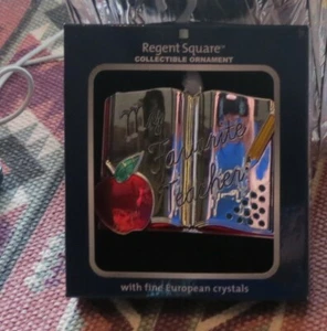 Hobby Lobby Regent Square My Favorite Teacher adorno de Navidad - NUEVO - Imagen 1 de 3