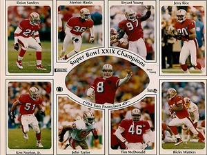 San Francisco 49ers 1994 Super Bowl XXIX Champions ~ 8x10 Photo  - Picture 1 of 3