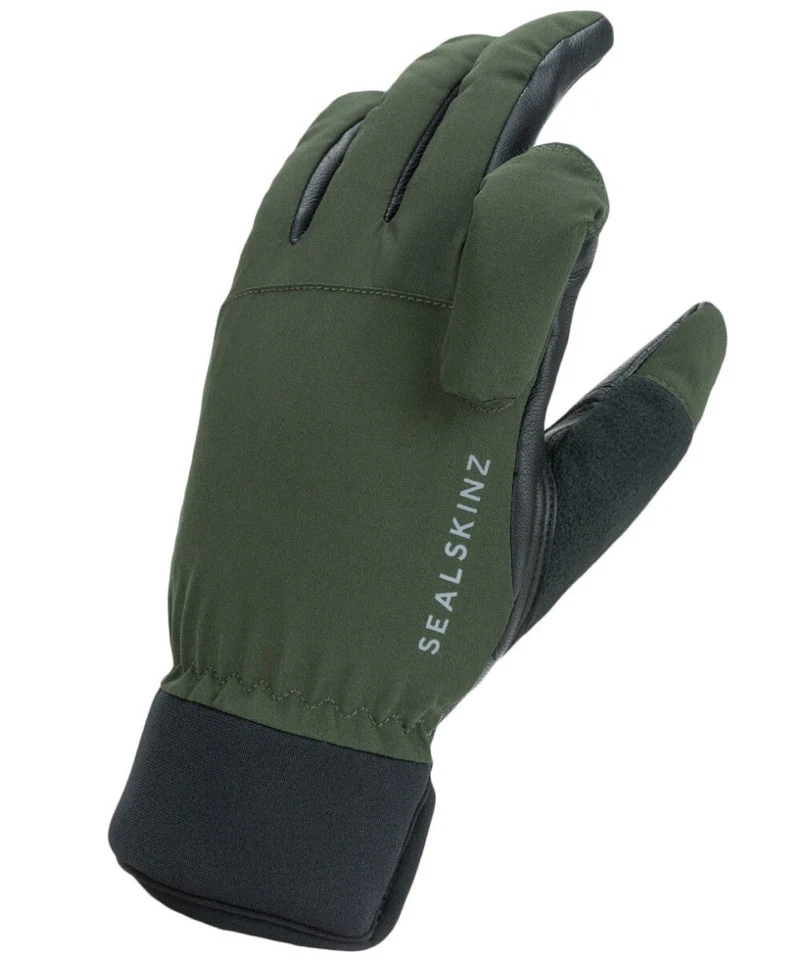 Sealskinz Broome Waterproof All Weather Shooting Gloves - Green - Image 1 of 2