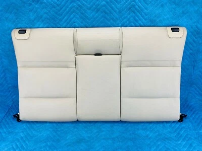 Верхняя подушка заднего сиденья BMW 328i E93 с подлокотником искусственная кожа бежевая 2007-2013 от оригинального производителя - Изображение 1 из 4