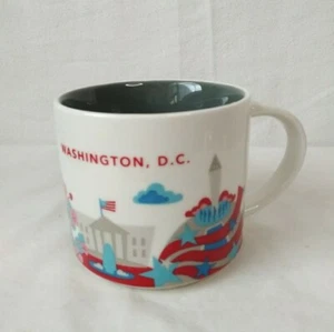 Starbucks Mug WASHINGTON, DC 2013 You Are Here 14oz - Picture 1 of 13