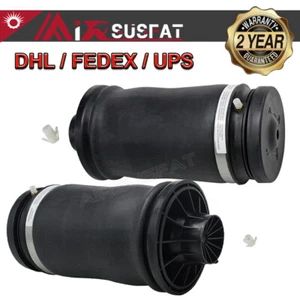 2X FÜR MERCEDES W164 X164 W166 X166 ML GL GLE GLS LUFTFEDERUNG FEDERSACK HINTEN - Bild 1 von 10