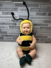 Vintage Anne Geddes 15” Baby Bees Doll Bumble Bee 1998 Plastic Toy Infant