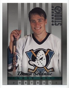 1997-98 Donruss Studio Portraits Teemu Selanne 8 x 10 (Ducks) - Picture 1 of 1