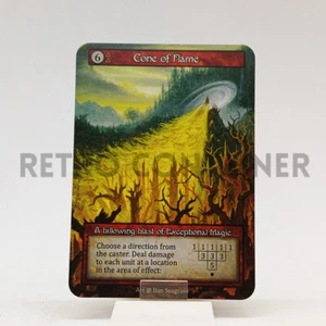 Sorcery Contested Realm SUMMER BETA - CONE OF FLAME (NF) Exceptional - Picture 1 of 1