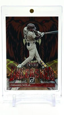 2022 Donruss MLB FERNANDO TATIS JR Unleashed Insert /999 #UL-1 San Diego Padres - Image 1 of 2
