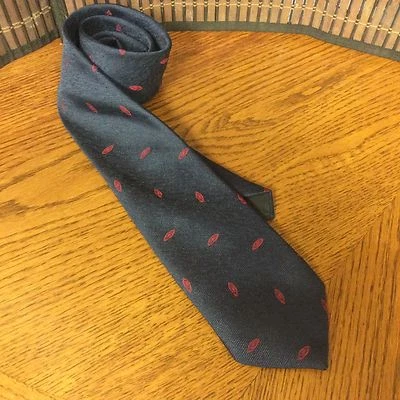 Wemlon by Wembley Hombre Corbata Azul Rojo Ropa de Lavado 97P1 Foto 1 de 3