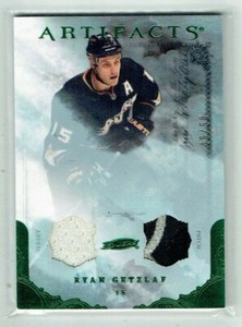 10-11 UD Upper Deck Artifacts  Ryan Getzlaf  /50  Jersey--Patch  