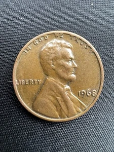 1968 Lincoln Penny with Error on Top Rim and "L" in Liberty on Edge Plus More - Picture 1 of 2