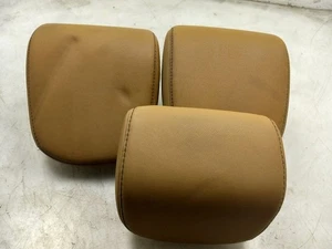 14 LEXUS IS350 REAR HEADREST LEATHER BRN-EA50 COMPLETE SET OF 3 - Picture 1 of 12