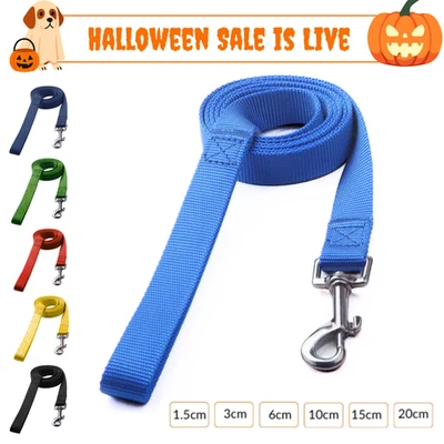 Dog Training Lead 20FT - 100FT Long Strong Tracking Leash Recall Line Walking UK - Image 1 of 4