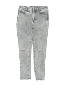 Gap Girls Gray Jeans 10 - Picture 1 of 2
