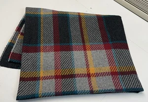 Wolle Plaid Stoff 60" breit 48" Länge kleiner Schnitt/Fehler - Bild 1 von 6