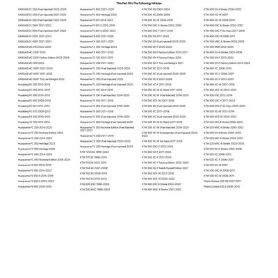 Tusk Counter Shaft Seal Kit For KTM 125 EXC 1998-2003 - Image 1 of 4