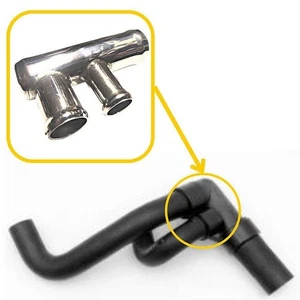 Reinforced Hose T-Pipes 1h0121619d VW Stainless Steel - Picture 1 of 3