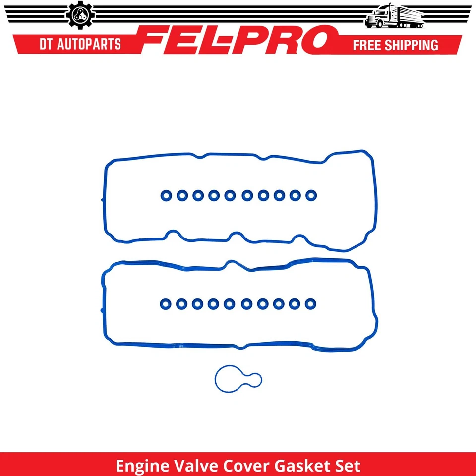 Juego de juntas de cubierta de válvula de motor V6 Fel-Pro 2006 para Dodge Dakota 2005-2010 3,7 L Foto 1 de 1