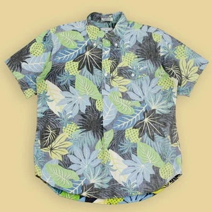 Camisa Popover de Algodón Estampado Floral Inverso Multicolor Engineered Garments S - Imagen 1 de 5