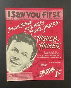 I SAW YOU FIRST - HAROLD ADAMSON Y JIMMY MCHUGH - PARTITURAS - Imagen 1 de 2