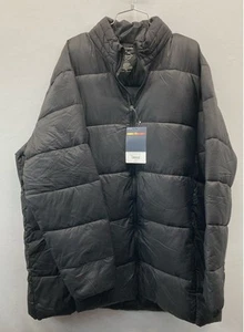 St. John's Bay Men Black Puffer Coat Sz 2XL Tall NWT - Picture 1 of 4
